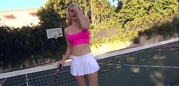  Tennis Slut Heather Vandeven Solo Action